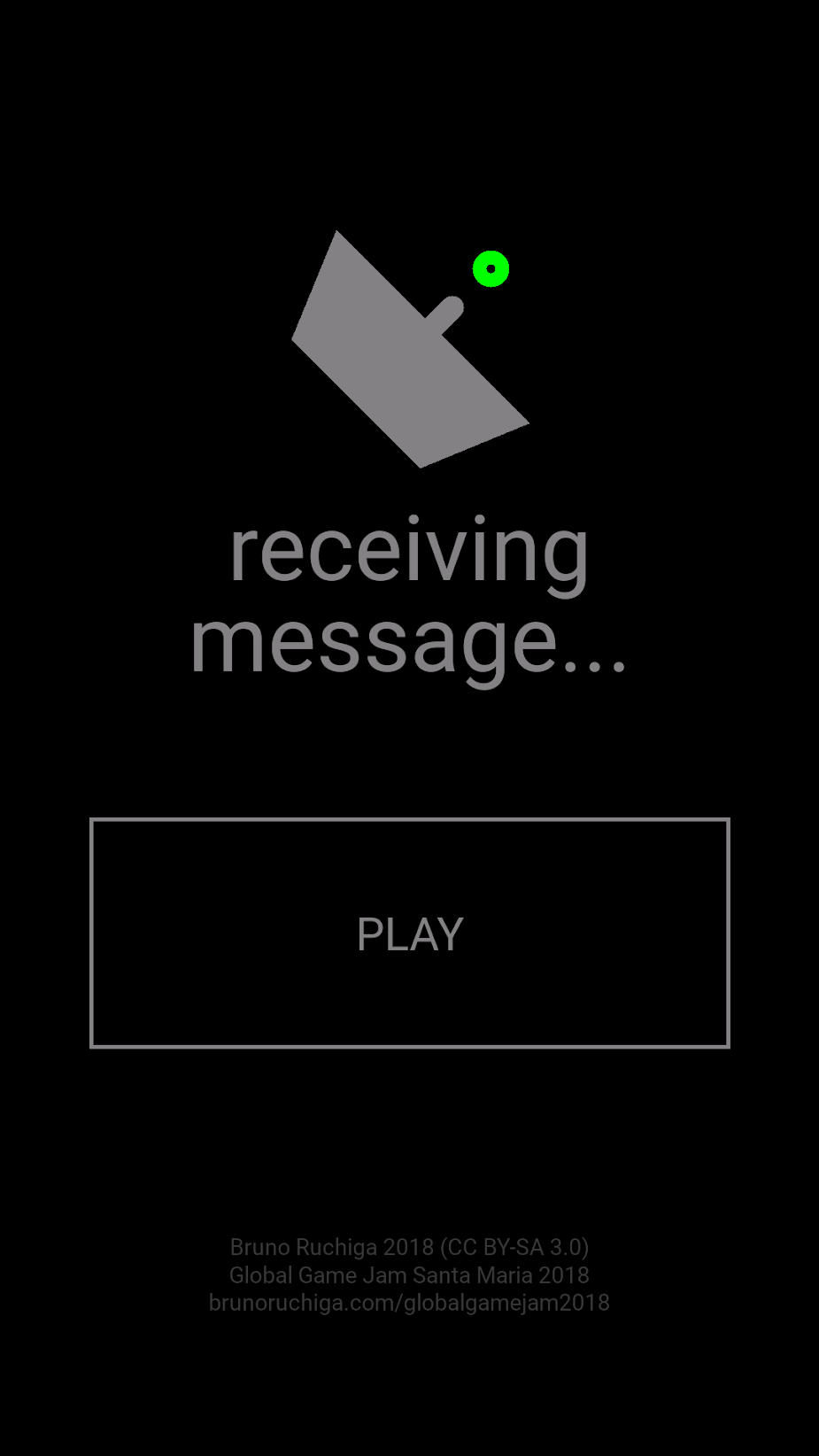 Receiving Message...